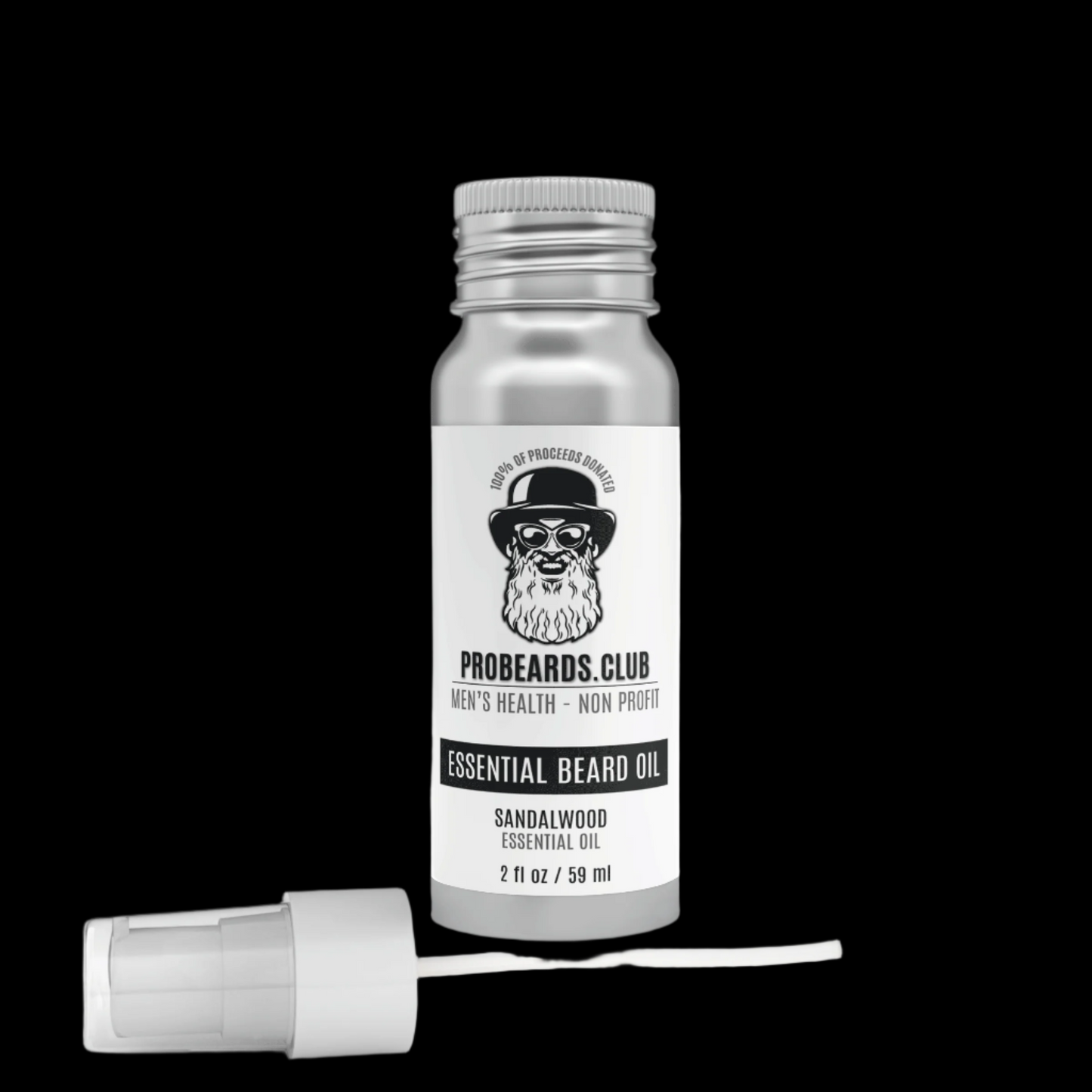 Salty's Sandalwood Essential Beard Oil - Salts of the Earth .ca