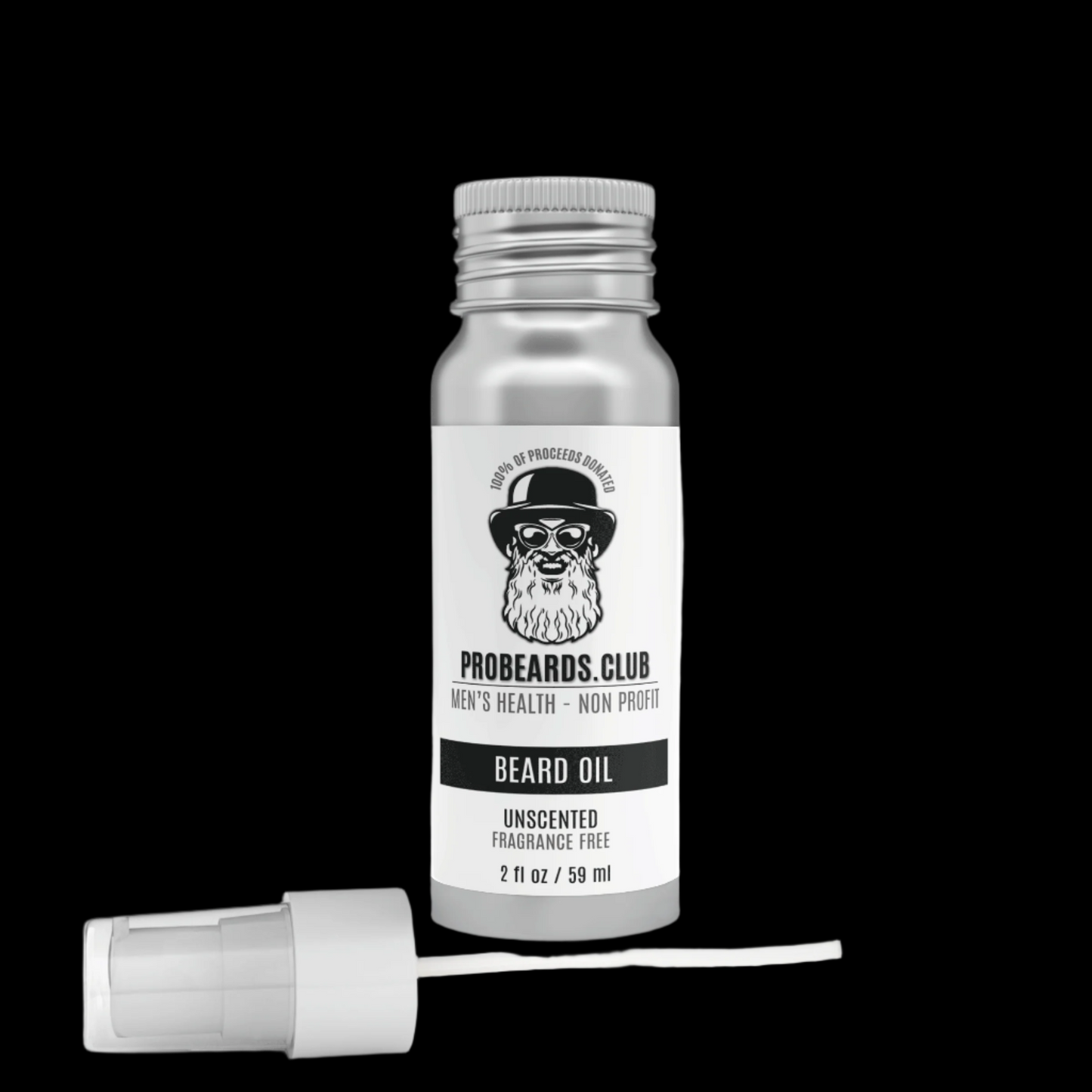 Unscented Beard Oil - Salts of the Earth .ca