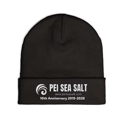 Embroidered 10th anniversary Knit Beanie - Salts of the Earth .ca