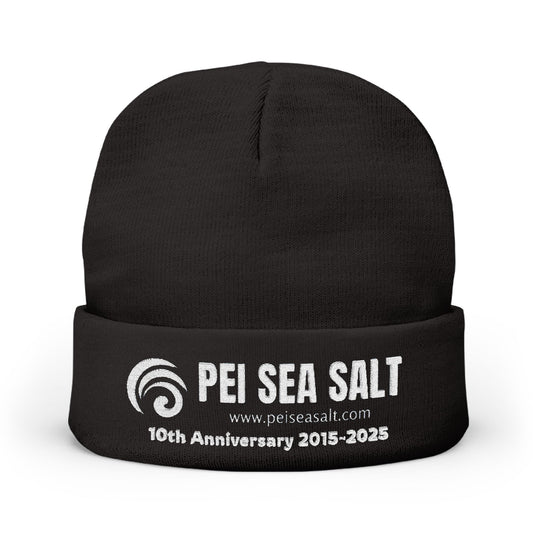 Embroidered 10th anniversary Knit Beanie - Salts of the Earth .ca