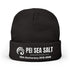 Embroidered 10th anniversary Knit Beanie