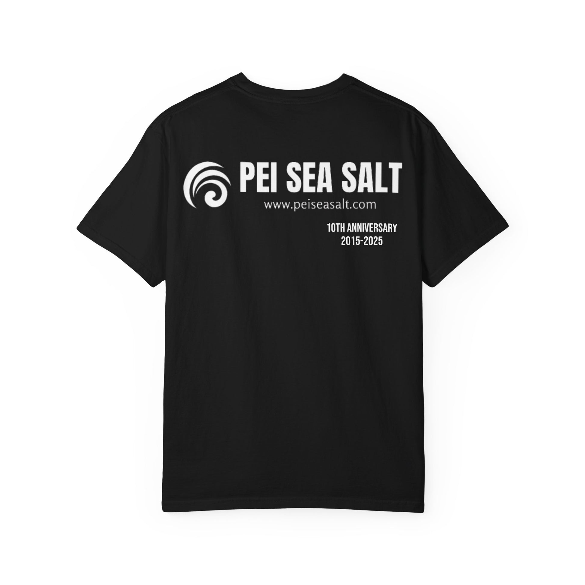 PEI Sea Salt Tee - 10 year anniversary t-shirt - Salts of the Earth .ca