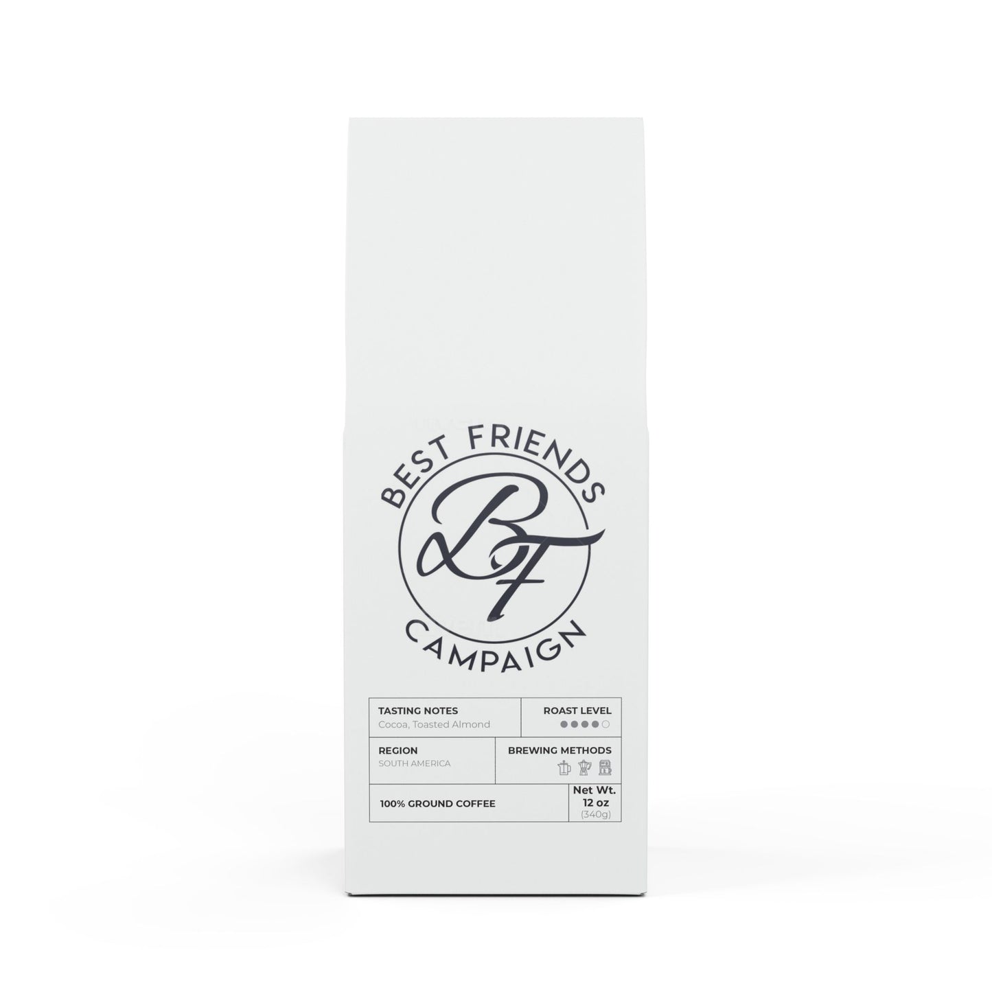 Best Friends Cascades Premium Coffee Blend (Medium-Dark Roast) - Salts of the Earth .ca