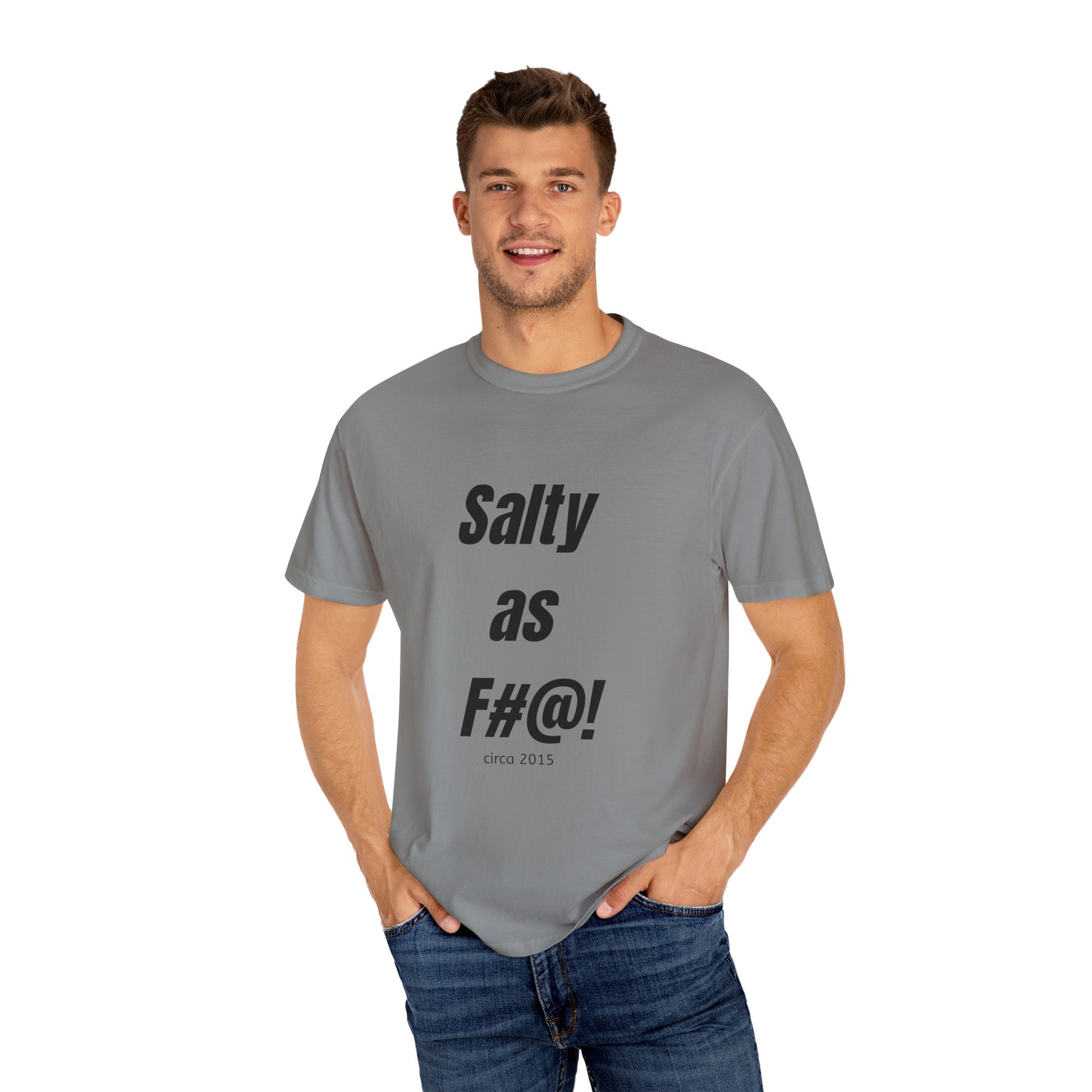 Unisex Salty AF Tee - 10th anniversary slogan t-shirt - Salts of the Earth .ca