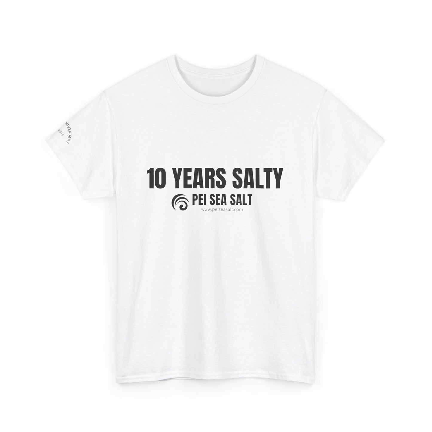 Unisex 10 Years Salty Tee - 10th anniversary t-shirt - Salts of the Earth .ca