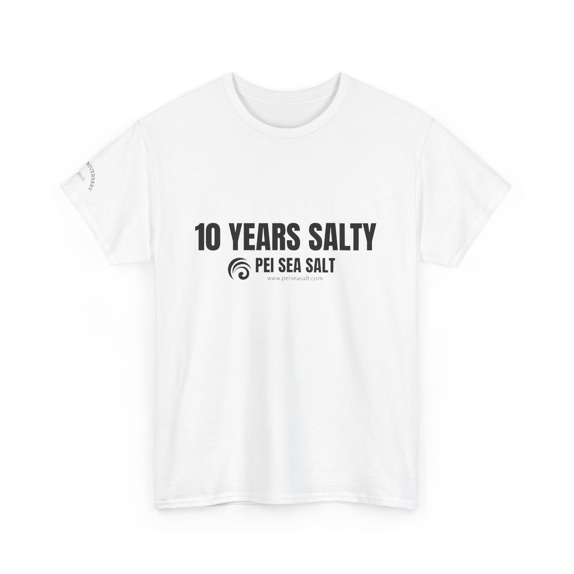 Unisex 10 Years Salty Tee - 10th anniversary t-shirt - Salts of the Earth .ca