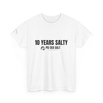Unisex 10 Years Salty Tee - 10th anniversary t-shirt - Salts of the Earth .ca