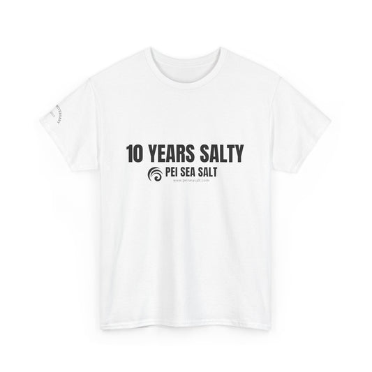 Unisex 10 Years Salty Tee - 10th anniversary t-shirt - Salts of the Earth .ca