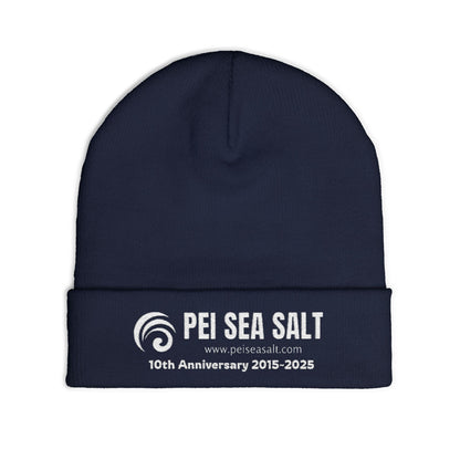 Embroidered 10th anniversary Knit Beanie - Salts of the Earth .ca