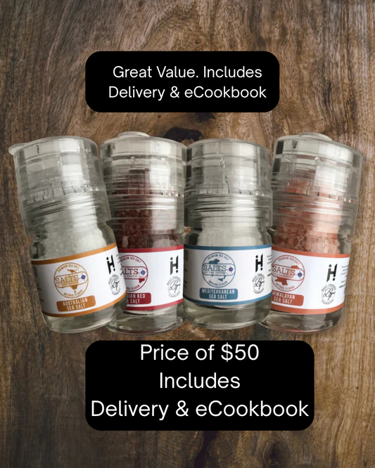 Four Premium Organic Salts - Salts of the Earth .ca