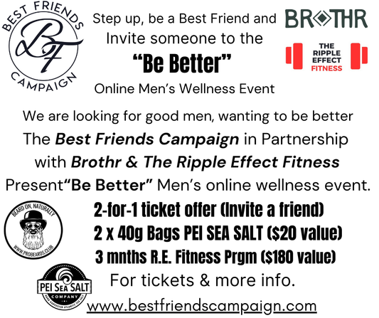 Be Better - Virtual Men's Wellness Event